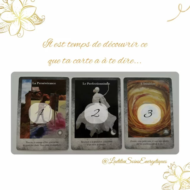 Voilà ton message…
Je te rappelle qu’il s’agit d’un tirage général, donc à prendre uniquement si ça résonne en toi ☺️
Dis-moi en commentaire si ton message te parle 💫

Belle et douce soirée ✨

Laëtitia 🌺

(Pense à t’abonner pour ne pas manquer les prochains tirages 🤗)

#guidancedujour  #revelationdescartes  #beaumesdevenise #energiedelasemaine #happywithlaeti #laetitiasoinsenergetiques #gratitude